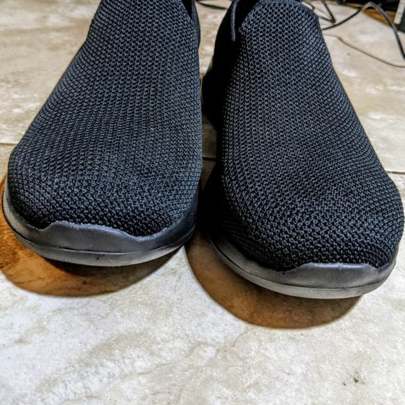 Skechers Men Go Walk Black Size 10 - Picture 7 of 8